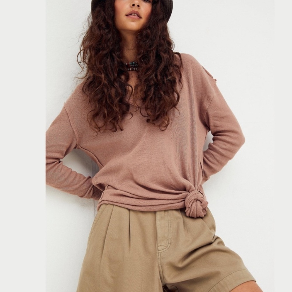 Free People Colby Long Sleeve Tee